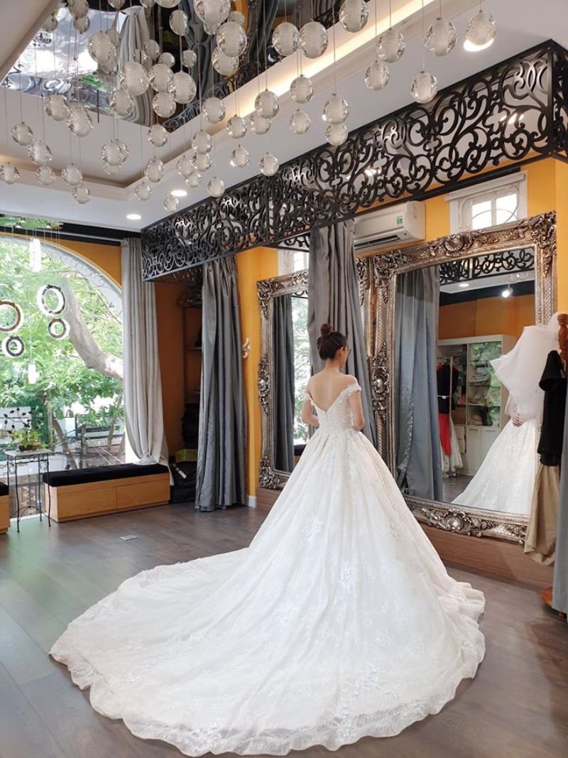 studio cho thuê áo cưới, may đo áo cưới theo yêu cầu tại Huế