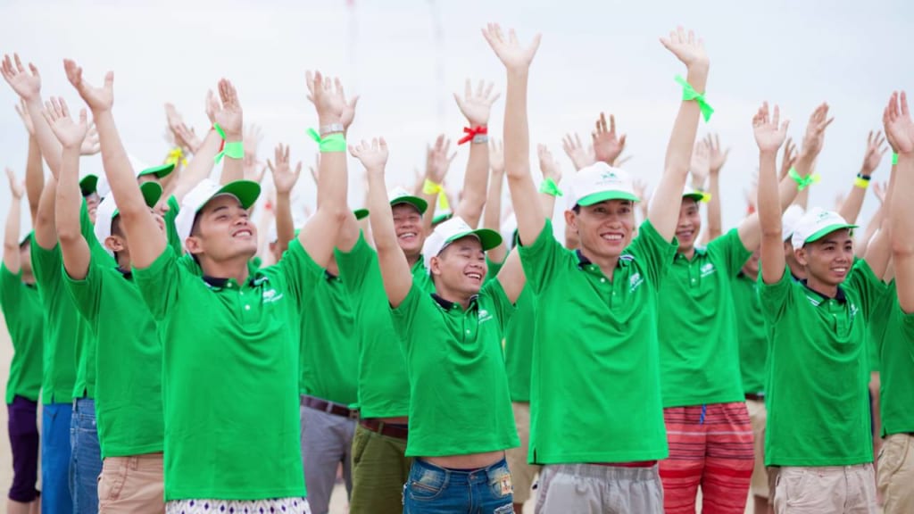 Ghi lại khoảnh khắc đáng nhớ trong bộ ảnh chụp ảnh sự kiện team building