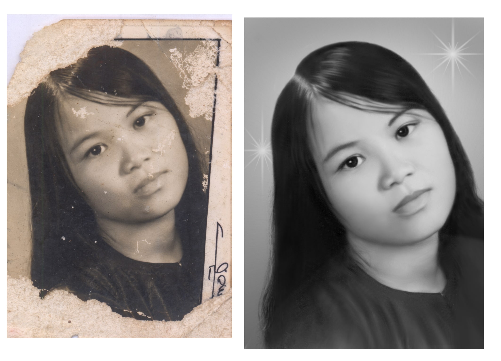 Ghép Ảnh Và Phục Chế Ảnh Cũ Sao Cho Tự Nhiên, Giống Ảnh Gốc? Ghép Ảnh Và Phục Chế Ảnh Cũ Sao Cho Tự Nhiên, Giống Ảnh Gốc?