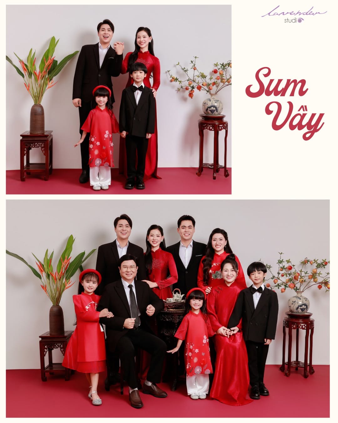 Lưu giữ khoảnh khắc yêu thương với bộ ảnh gia đình đẹp